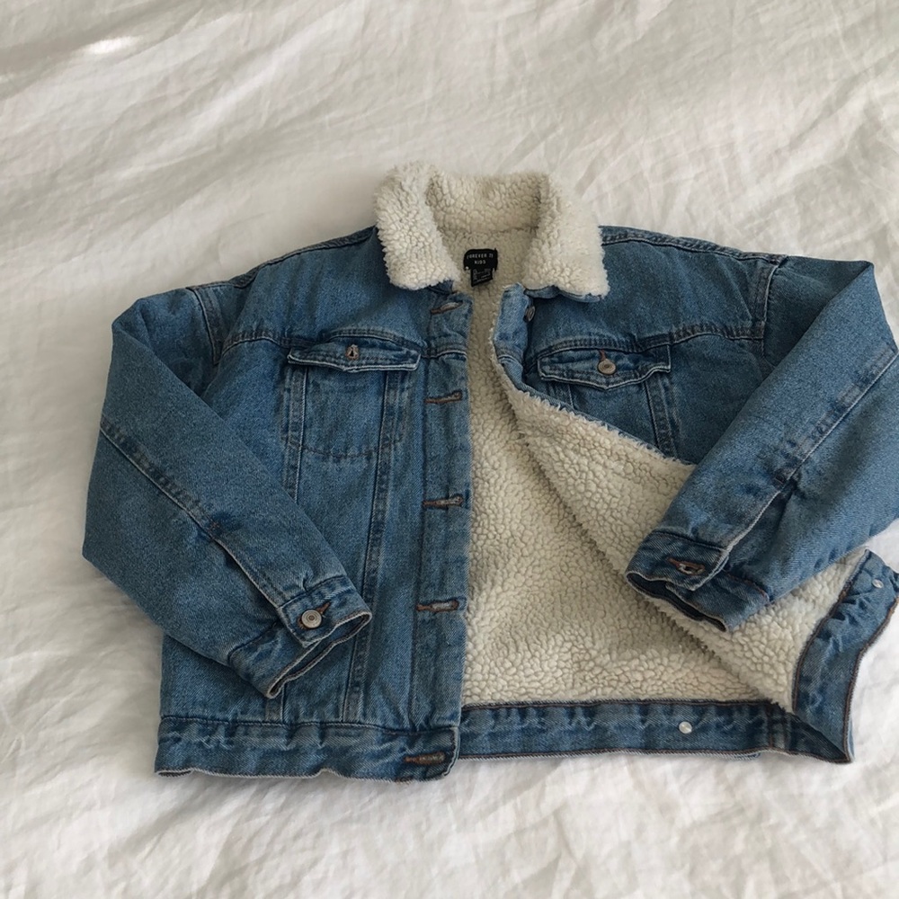 Forever 21 Kids Jean Jacket Size 11/12